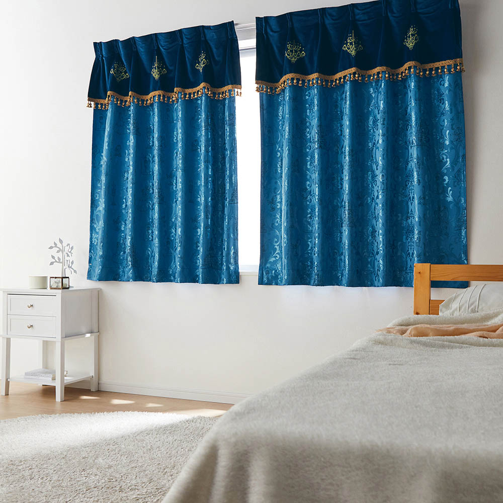 贅沢仕上げの遮光・遮熱カーテン「美女と野獣」(ディズニー/Disney) 贅沢仕上げの遮光・遮熱カーテン「美女と野獣」(ディズニー/Disney)