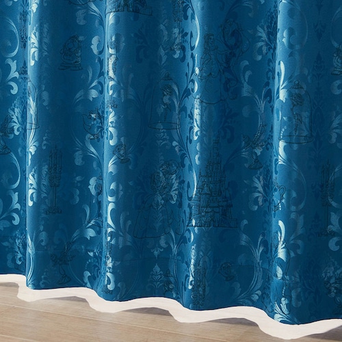 贅沢仕上げの遮光・遮熱カーテン「美女と野獣」