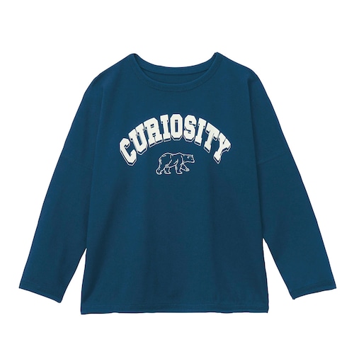 ベビー肌着と同じ製法で作った敏感肌さんのための長袖Ｔシャツ 【子供服】