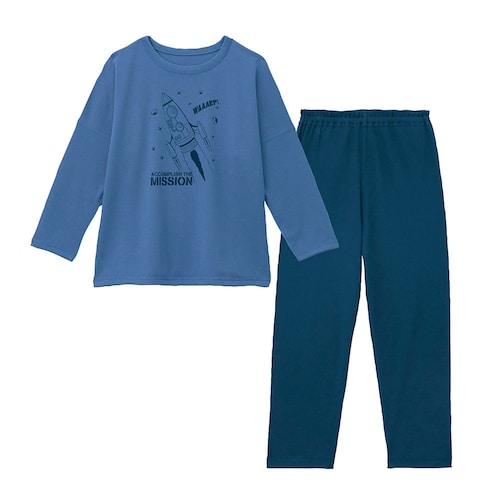 ベビー肌着と同じ製法で作った敏感肌さんのための長袖綿素材パジャマ 【子供パジャマ】