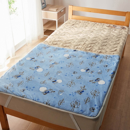 足入れポケット付き敷きパッド「くまのプーさん」