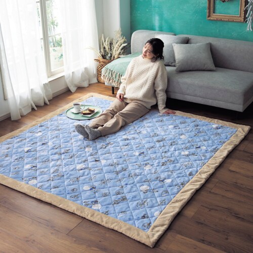 マイクロファイバーのキルトラグ「くまのプーさん」（ディズニー/Disney）