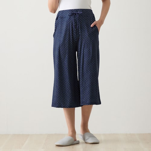 涼パン さらさらフレアパンツ