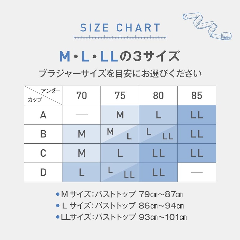 サイズ表