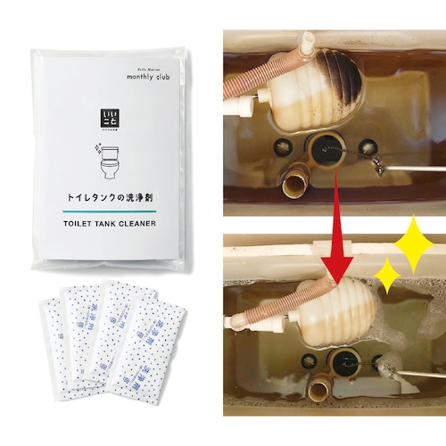 【定期お届け】 「いいことの素」トイレタンクの洗浄剤 ：ワンパターン