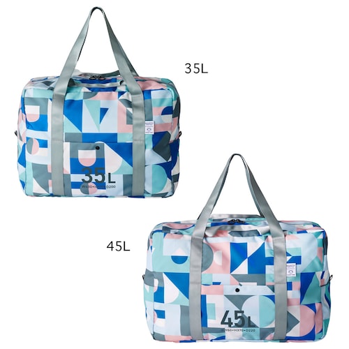 【MILESTO×PAPIER TIGRE】大容量折りたたみボストンバッグ＜35L／45L＞