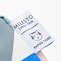 MILESTO×PAPIERTIGREのロゴタグ付き