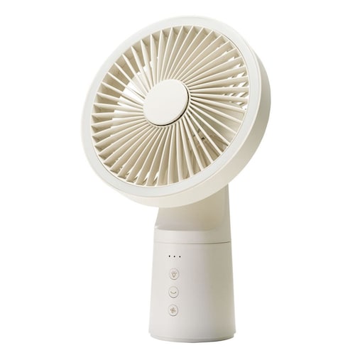 充電式LEDポータブルマルチファン【アロマ対応】