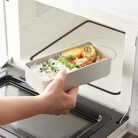電子レンジOK　※フタは使用できません