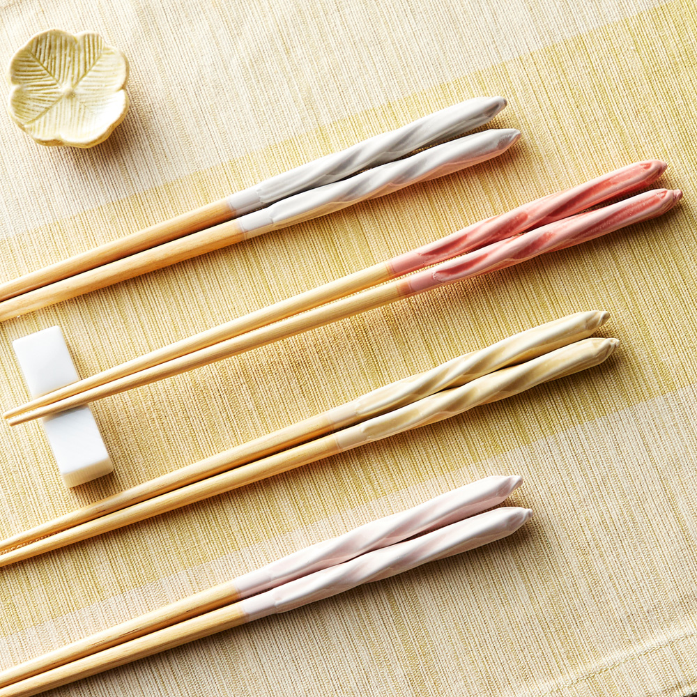 【ベルメゾン】食洗機対応 ねじれ形状が持ちやすいお箸 【ベルメゾン】食洗機対応 ねじれ形状が持ちやすいお箸
