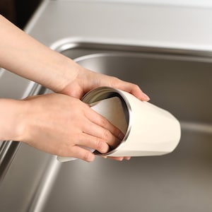 広口タイプでお手入れ簡単