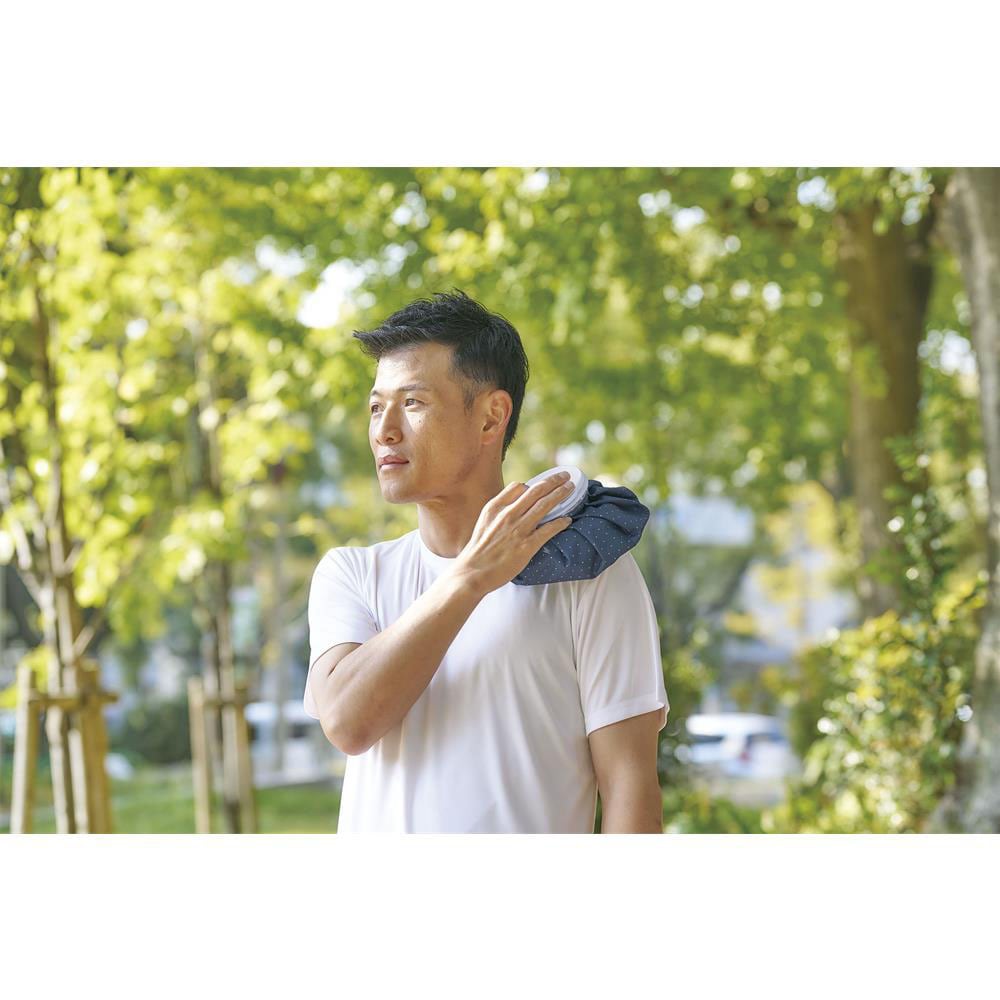 屋外の暑さ対策に（Lサイズ使用時）