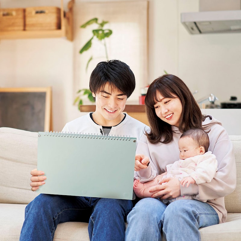 きれいな状態で保管できるので、見返すのもたのしい