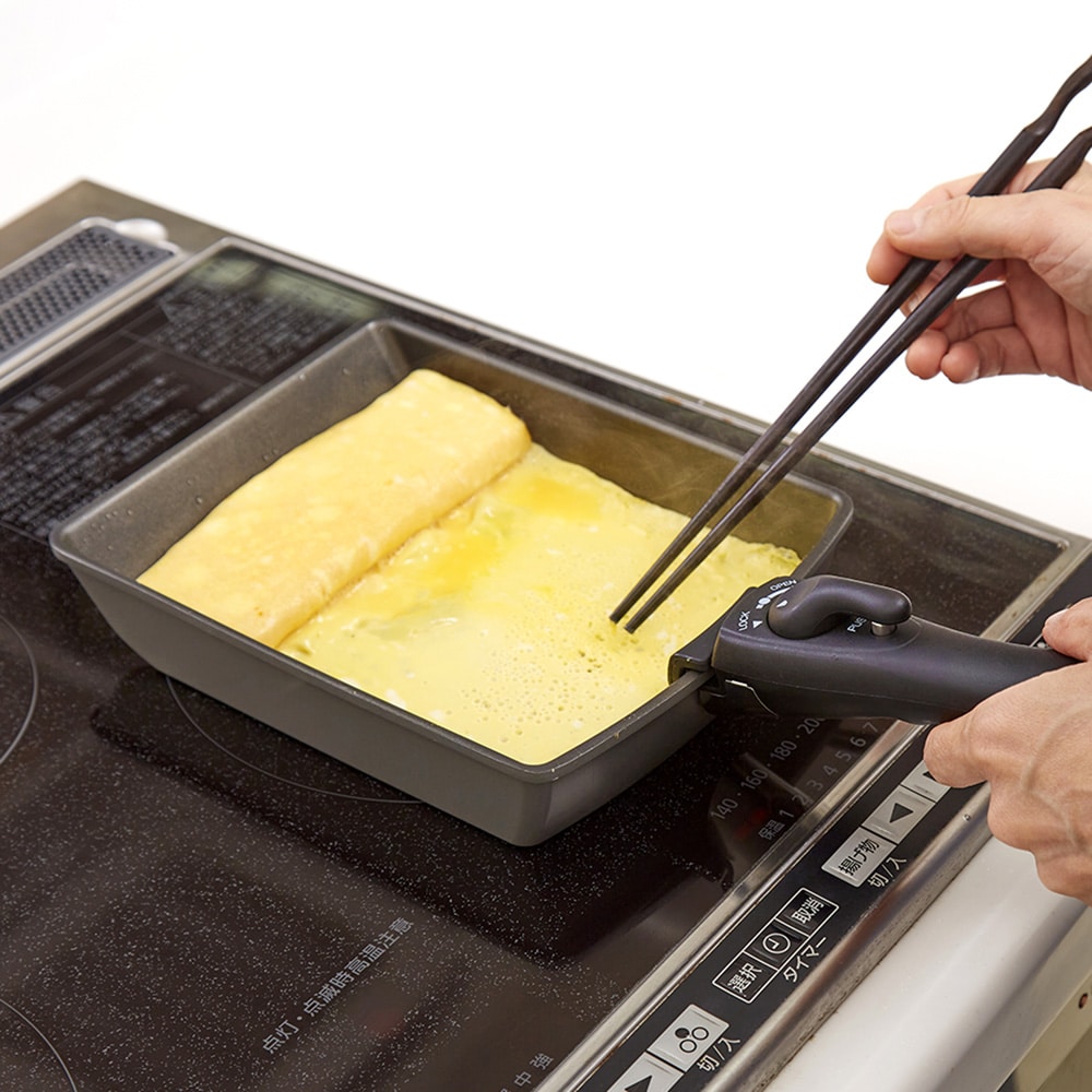 熱が均一に伝わりやすい為、美味しい卵焼きが作れます