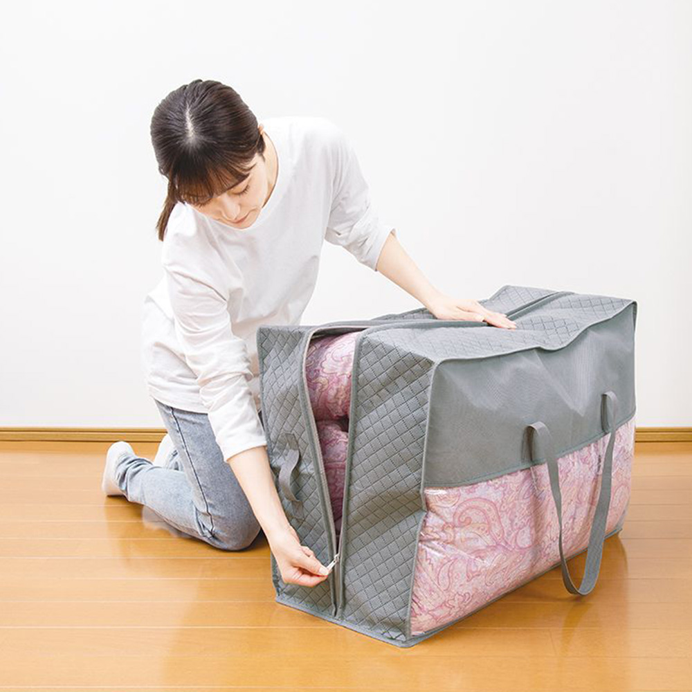 【ベルメゾン】炭入り消臭羽毛布団収納袋