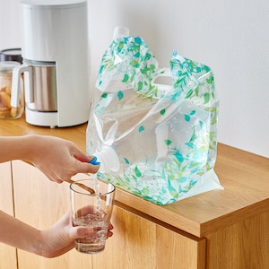 【ベルメゾン】【防災】コンパクトウォーターバッグ(蛇口付き)2個セット