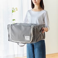 本体が軽いから、衣類を入れてもサッと持ち上げられる！