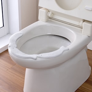 【ベルメゾン】貼るだけ!トイレ汚れ・飛び散り防止パッド 【便器と便座のすきまをガード】