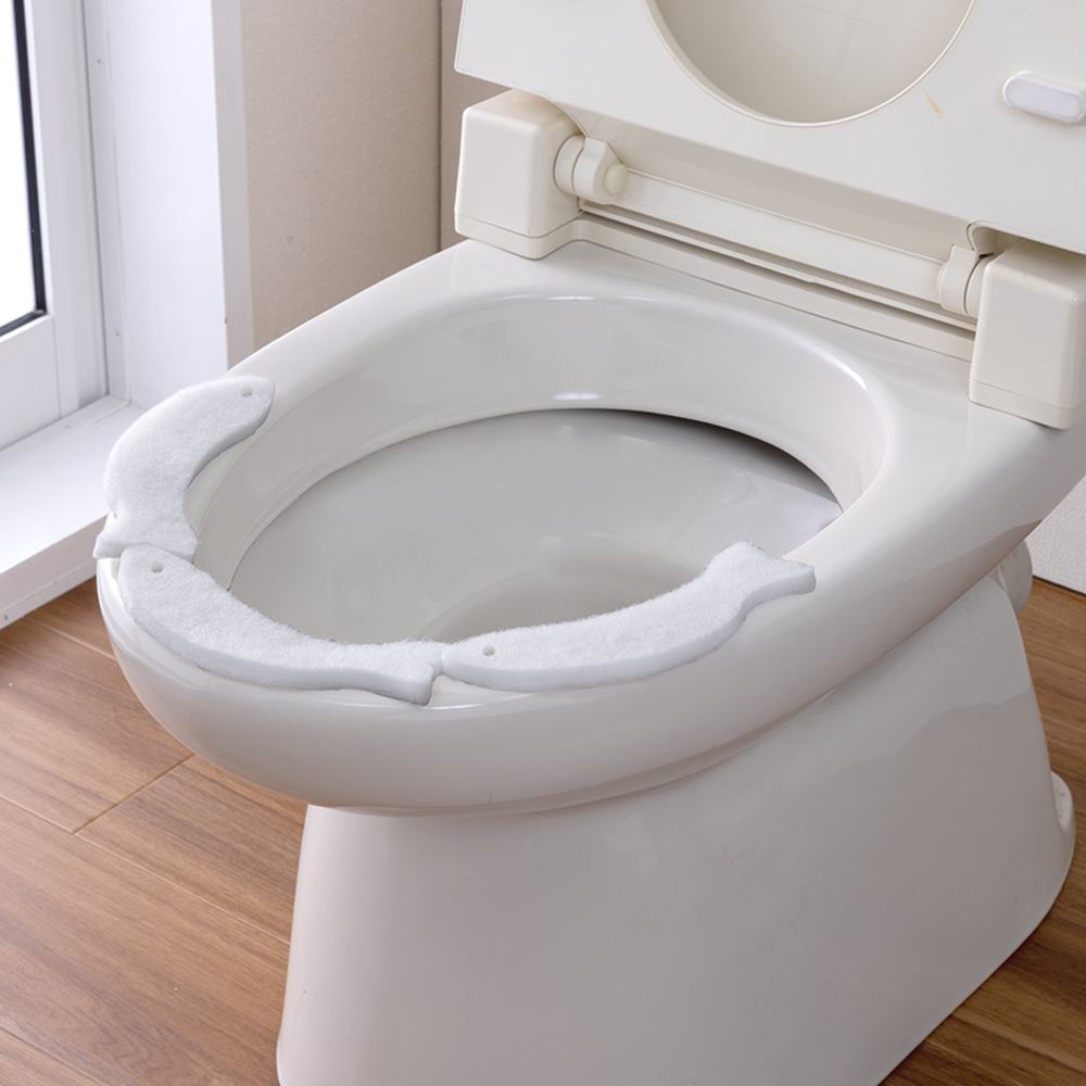 【ベルメゾン】貼るだけ!トイレ汚れ・飛び散り防止パッド 【便器と便座のすきまをガード】 【ベルメゾン】貼るだけ!トイレ汚れ・飛び散り防止パッド 【便器と便座のすきまをガード】