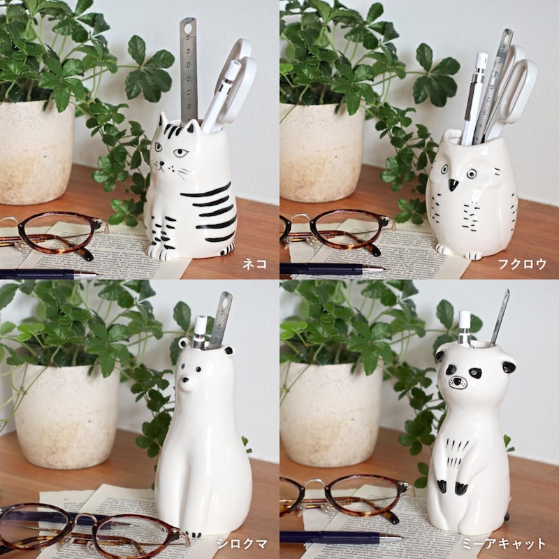 ペン立てや歯ブラシスタンドとしても