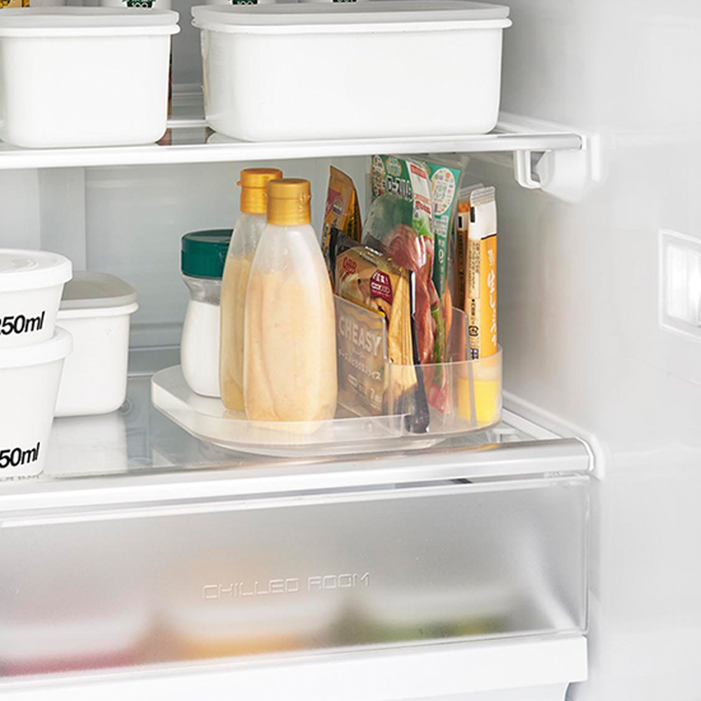 【タワー/tower】冷蔵庫中回転式トレー 【タワー/tower】冷蔵庫中回転式トレー