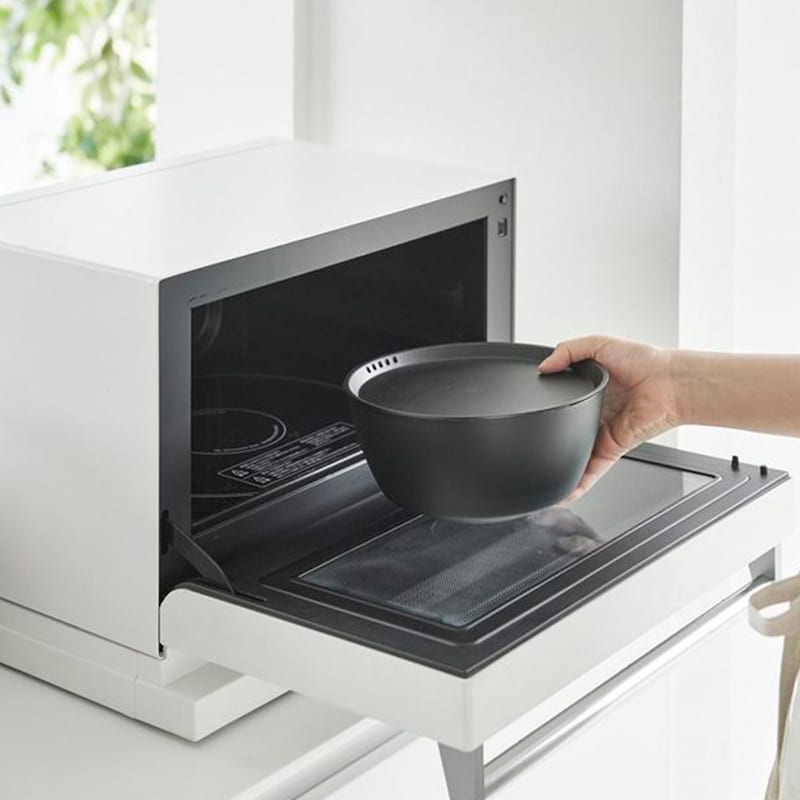 付属の蓋を使えばそのまま電子レンジOK