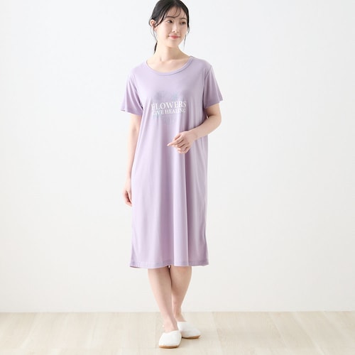 半袖ロングワンピース【薄手で涼しい】