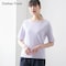 カットサッカー素材5分袖Tシャツ