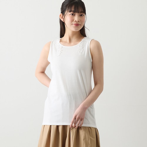 バックレース使いタンクトップ