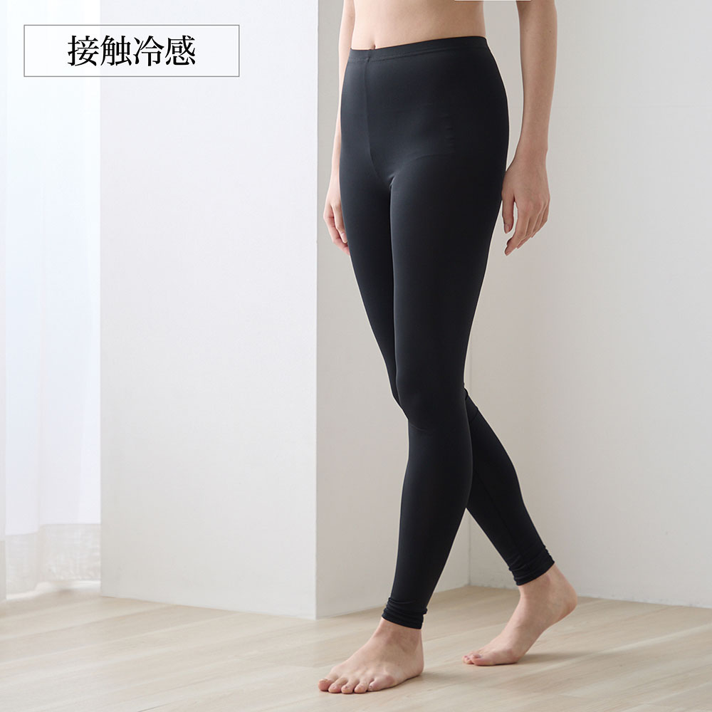 【グンゼ/GUNZE】接触冷感10分丈レギンス