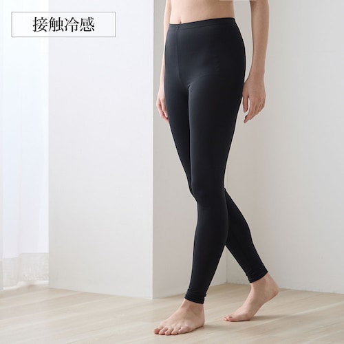 接触冷感10分丈レギンス