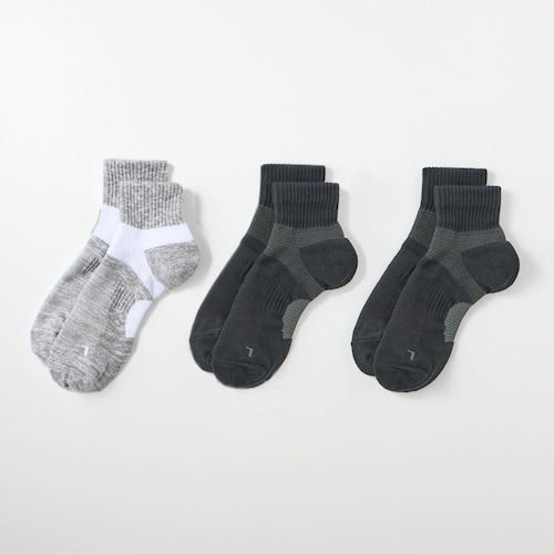 【3足組】アーチサポートソックス（クルー丈）