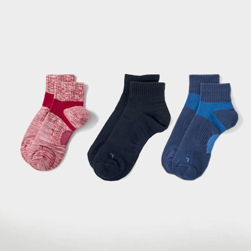 【3足組】アーチサポートソックス（クルー丈）