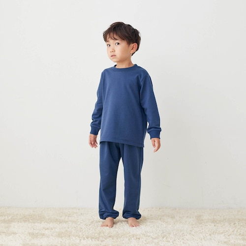 プチプラ！何枚も欲しくなるサイズ展開が豊富なシンプルパジャマ 【子供パジャマ 長袖】