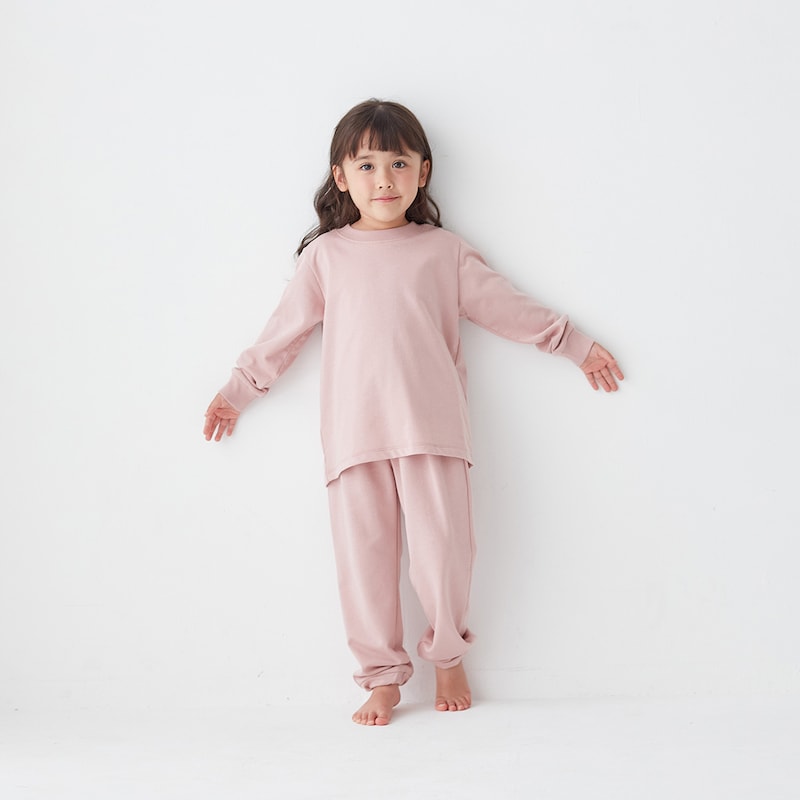 ピンク／モデル身長104.5cm・110サイズ着用