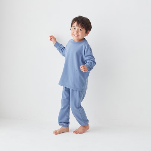 プチプラ！何枚も欲しくなるサイズ展開が豊富なシンプルパジャマ 【子供パジャマ 長袖】