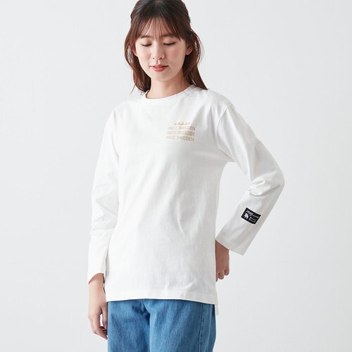 ロゴ長袖Tシャツ