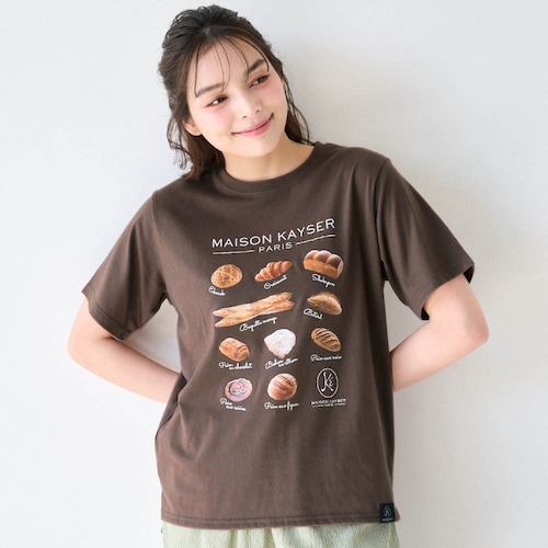 コットンプリントTシャツ