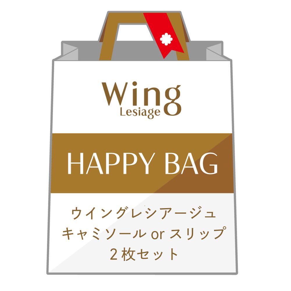 【ウイング/Wing】レシアージュ キャミorスリップ 2枚セット 【ウイング/Wing】レシアージュ キャミorスリップ 2枚セット
