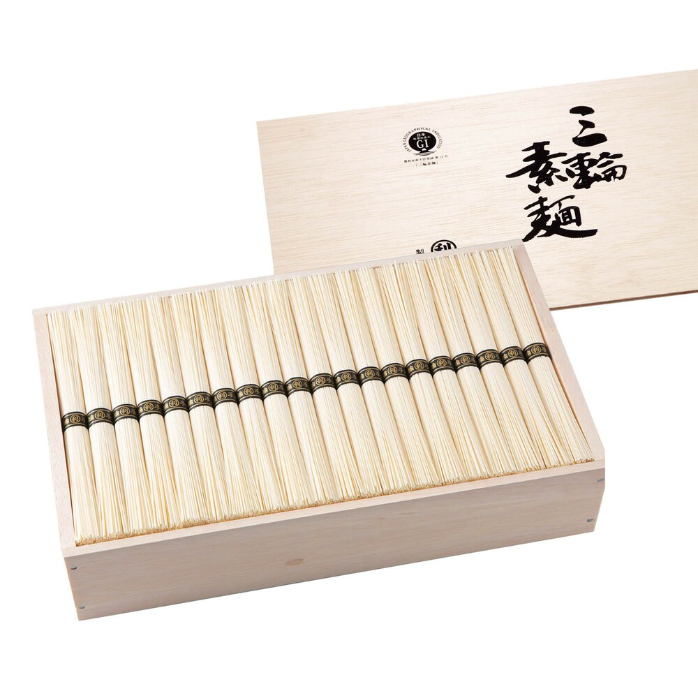【ベルメゾン】【フードロス対策】【20%OFF】 〈池利〉三輪手延べそうめん 4kg (賞味期限2026年11月30日)