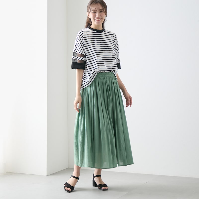 モデル身長168cm／M