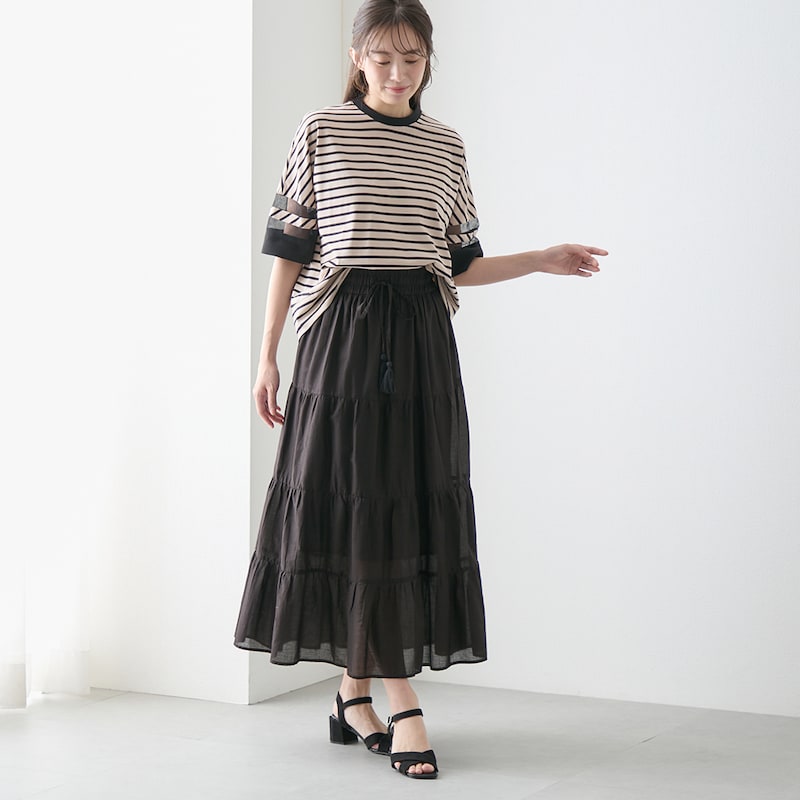 モデル身長168cm／M