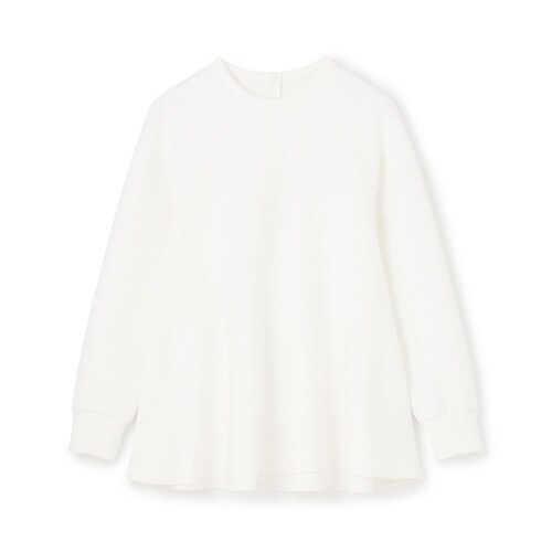 【オンワード樫山 UNFILO/アンフィーロ】 BEAUTY FORM JERSEY ペプラム トップス