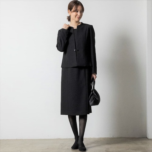 【特別価格】 ジャケット＆ワンピセット【喪服・礼服】