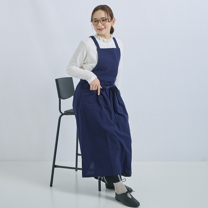 ネイビー（モデル身長160cm）
