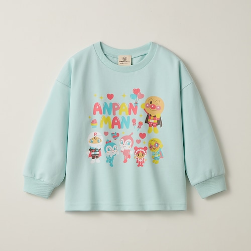アンパンマン プリント裏毛スウェットシャツ 【ベビー服】