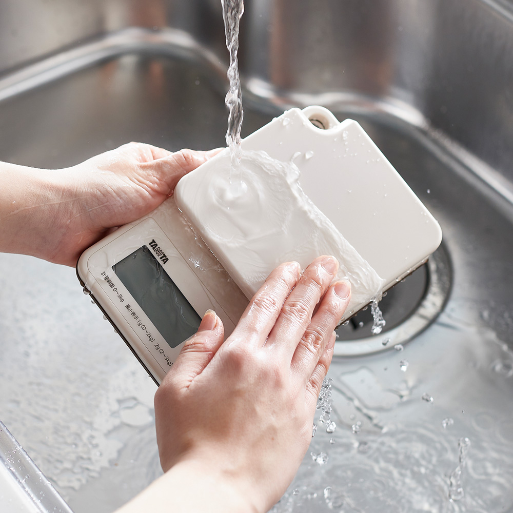 【ベルメゾン】まるごと洗える防水クッキングスケール