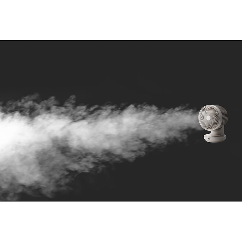 遠くまでしっかりと風を届ける大風量