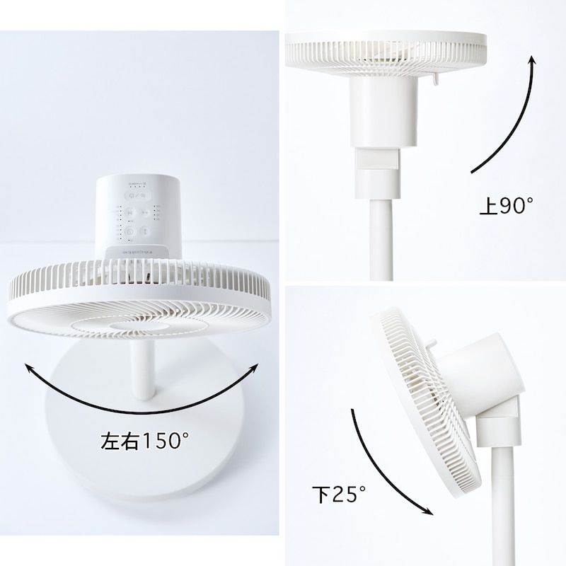 首振り機能付き