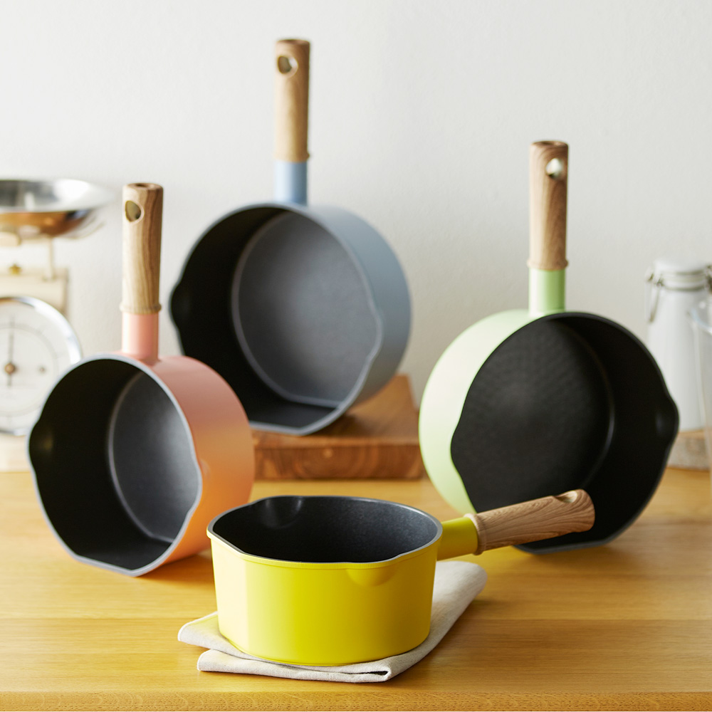 【ベルメゾン】煮る・茹でる・揚げる・炒めるの1台4役!コンロ横にずっと置いておきたい片手鍋 【IH/ガス火対応】